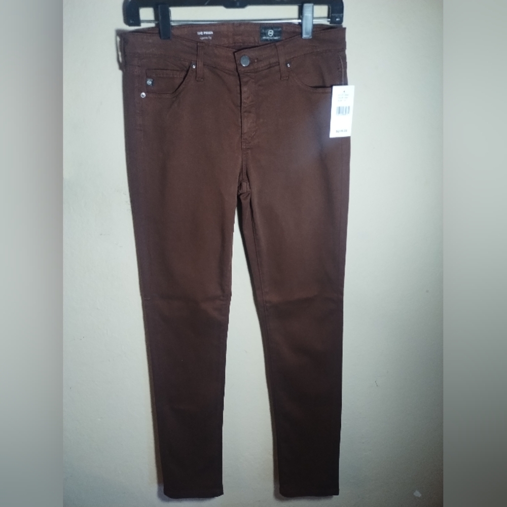 New Adriano Gold Schmeid Prima Cigarette Jeans Women 27 Ag Prima Cigarette